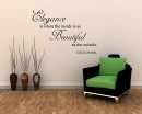 Elegance Quotes Elegance Quotes Wall Art Stickers